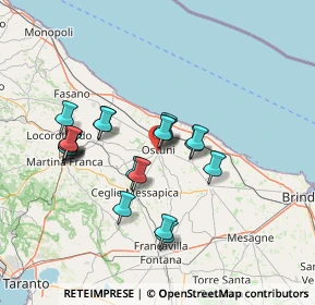 Mappa Via Livio Massari, 72017 Ostuni BR, Italia (13.771)