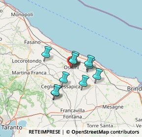 Mappa Via Livio Massari, 72017 Ostuni BR, Italia (8.99455)