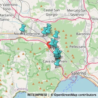 Mappa Loc. Petraro S. Stefano, 84013 Cava de' Tirreni SA, Italia (2.50917)