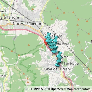 Mappa Loc. Petraro S. Stefano, 84013 Cava de' Tirreni SA, Italia (1.21667)