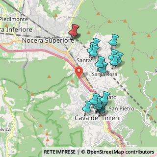 Mappa Loc. Petraro S. Stefano, 84013 Cava de' Tirreni SA, Italia (2.058)