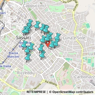Mappa Via Roma Vicolo Chiuso A, 07100 Sassari SS, Italia (0.3915)