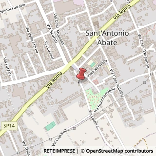 Mappa Via Lettere, 10, 80057 Sant'Antonio Abate, Napoli (Campania)