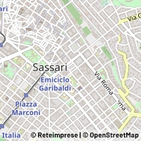 Mapa Sassari