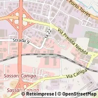 Map Sassari