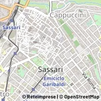 지도 Sassari