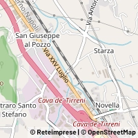 Карта Cava de' Tirreni