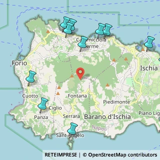 Mappa Via Epomeo, 80070 Serrara Fontana NA, Italia (3.04818)