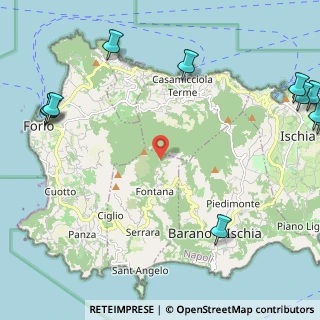 Mappa Via Epomeo, 80070 Serrara Fontana NA, Italia (3.71636)