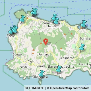 Mappa Via Epomeo, 80070 Serrara Fontana NA, Italia (3.332)