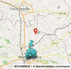 Mappa Strada Sinisi, 74015 Martina Franca TA, Italia (2.84357)