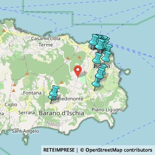 Mappa Via Giuseppe Garibaldi, 80070 Barano D'ischia NA, Italia (1.80706)