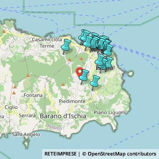 Mappa Via Giuseppe Garibaldi, 80070 Barano D'ischia NA, Italia (1.6745)