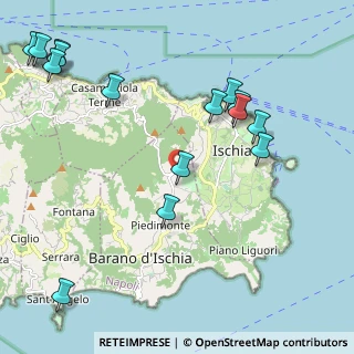 Mappa Via Giuseppe Garibaldi, 80070 Barano D'ischia NA, Italia (3.01733)
