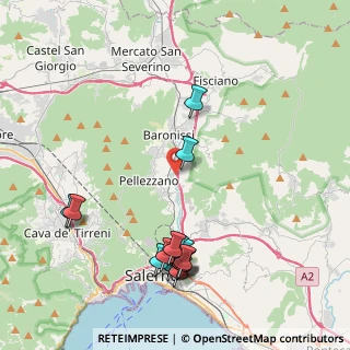 Mappa Via Nufilo, 84081 Salerno SA, Italia (5.05)