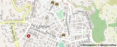 Mappa Ostuni