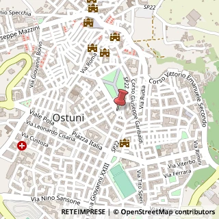 Mappa Piazza Curtatone Montanara, 17, 72017 Ostuni, Brindisi (Puglia)