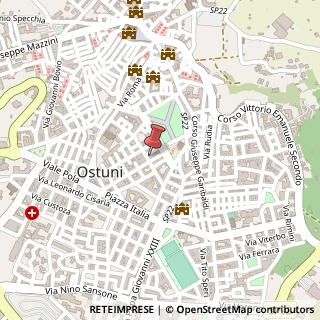 Mappa Via Dante Alighieri, 65, 72017 Ostuni, Brindisi (Puglia)