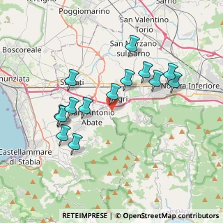 Mappa Via Generale Gennaro Niglio, 84012 Angri SA, Italia (3.87929)