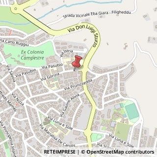 Mappa Via Gorizia, 39, 07100 Sassari, Sassari (Sardegna)