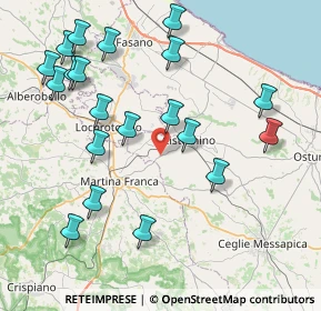 Mappa SP 13, 72017 Martina Franca TA (9.774)