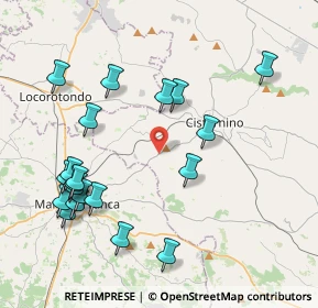 Mappa SP 13, 72017 Martina Franca TA (4.8755)