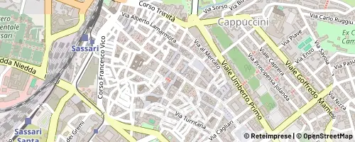 Mappa Sassari
