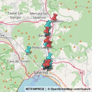Mappa Via dei Due Principati, 84081 Salerno SA, Italia (3.4665)