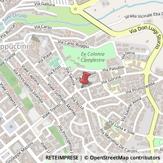 Mappa Via Gorizia, 1/a, 07100 Sassari, Sassari (Sardegna)