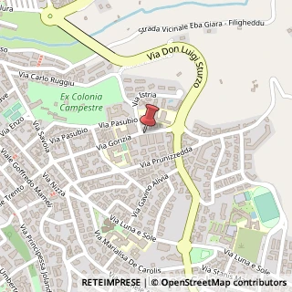 Mappa Via Gorizia, 59, 07100 Sassari, Sassari (Sardegna)