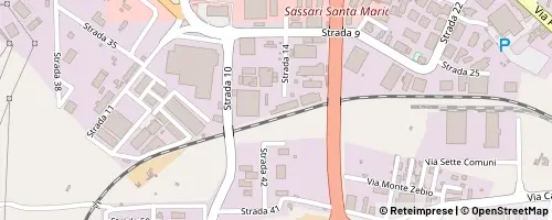 Mappa Sassari