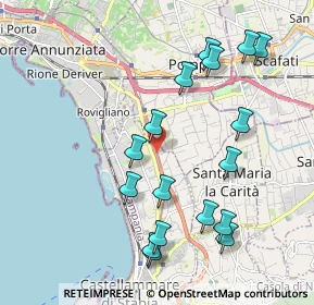 Mappa Via S. Benedetto, 80053 Castellammare di Stabia NA, Italia (2.30118)