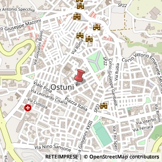Mappa Via Eugenio Trinchera, 35, 72017 Ostuni, Brindisi (Puglia)