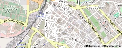 Mappa Sassari