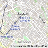 Map Sassari