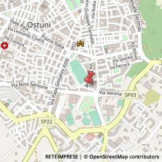 Mappa Via Palma Monsignor Giuseppe, 67, 72017 Ostuni, Brindisi (Puglia)