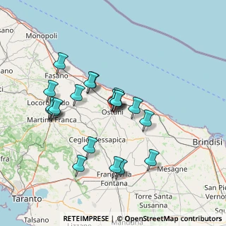 Mappa Via Palma Monsignor Giuseppe, 72017 Ostuni BR, Italia (14.4575)