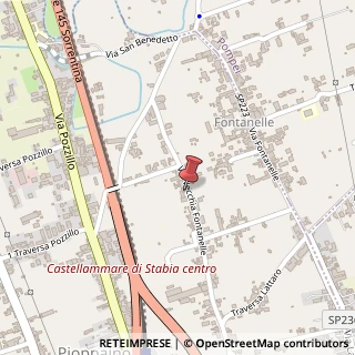 Mappa Via Vecchia Fontanelle, 23, 80053 Napoli, Napoli (Campania)