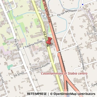 Mappa Via Pozzillo, 41/A, 80053 Castellammare di Stabia, Napoli (Campania)