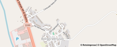 Mappa Matera