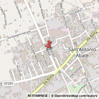 Mappa Via Scafati, 61, 80057 Sant'Antonio Abate, Napoli (Campania)