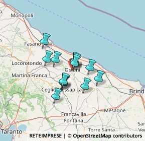 Mappa Via Don Giovanni Minzoni, 72017 Ostuni BR, Italia (9.32769)