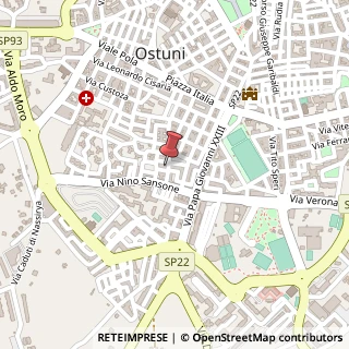 Mappa Via Don Giovanni Minzoni, 2, 72017 Ostuni, Brindisi (Puglia)