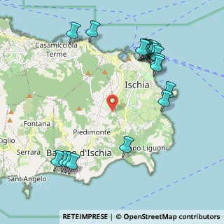 Mappa Via Vicinale Frantetetto, 80070 Barano D'ischia NA, Italia (2.62105)