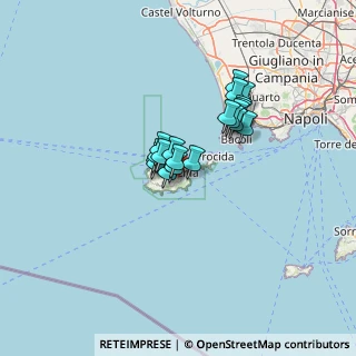 Mappa Via Vicinale Frantetetto, 80070 Barano D'ischia NA, Italia (9.55)