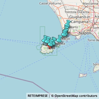 Mappa Via Vicinale Frantetetto, 80070 Barano D'ischia NA, Italia (8.79545)
