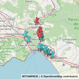 Mappa Acquamela, 84081 Baronissi SA, Italia (5.40133)