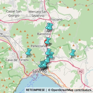 Mappa Acquamela, 84081 Baronissi SA, Italia (3.83357)
