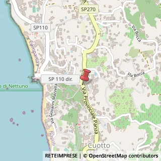 Mappa Via Provinciale Panza, 244, 80075 Forio, Napoli (Campania)