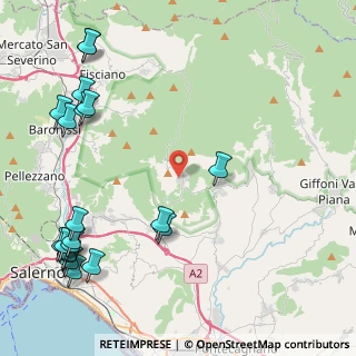 Mappa Via Casa della Calce, 84090 Castiglione del Genovesi SA, Italia (6.5105)